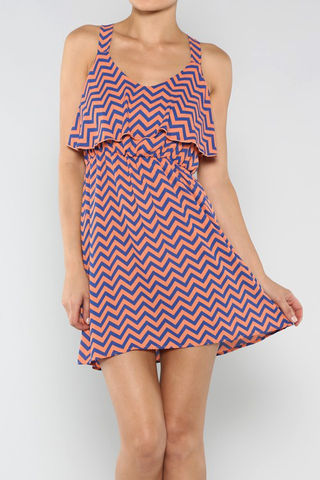 Dress Online Shopping on Swamp Orange Blue Chevron Dress Orange Blue Gator Gameday Dress