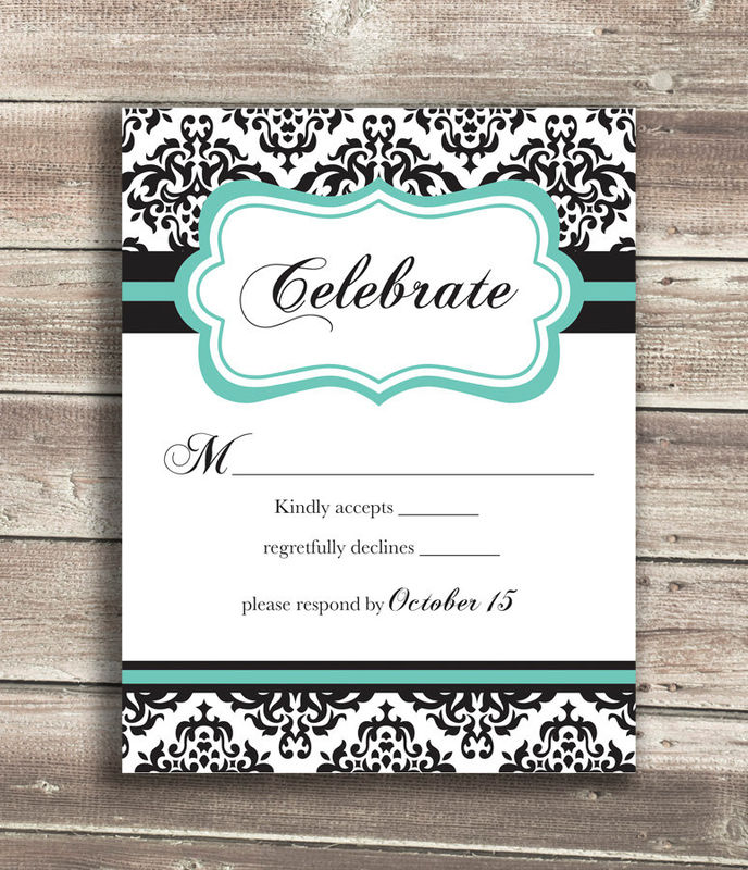 Damask Wedding Invitations - product images  of 