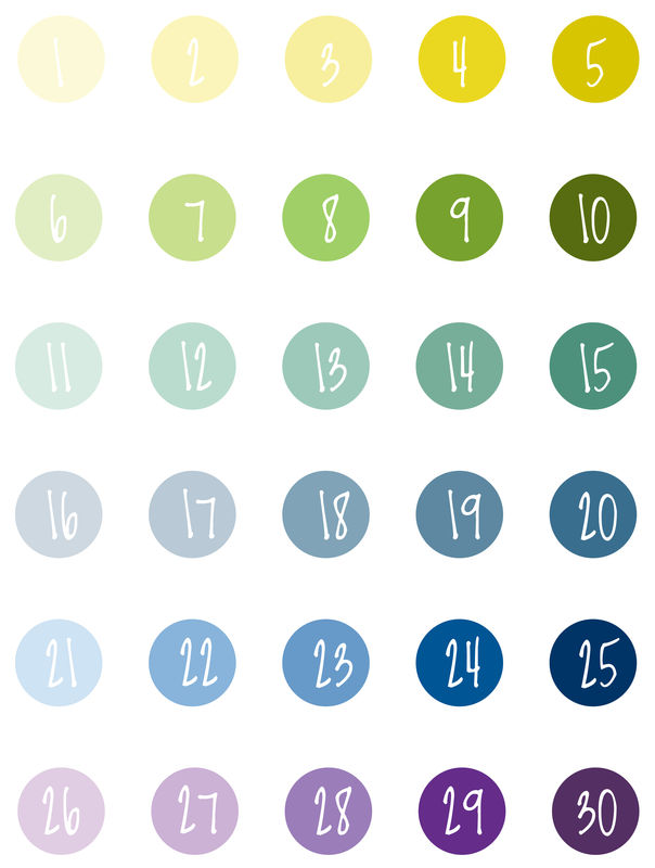 Damask Table Number Wine Label Stickers - product images  of 