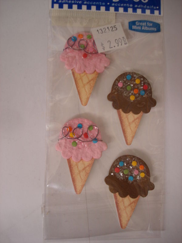 Paper Bliss  I scream you scream Stickers - product images