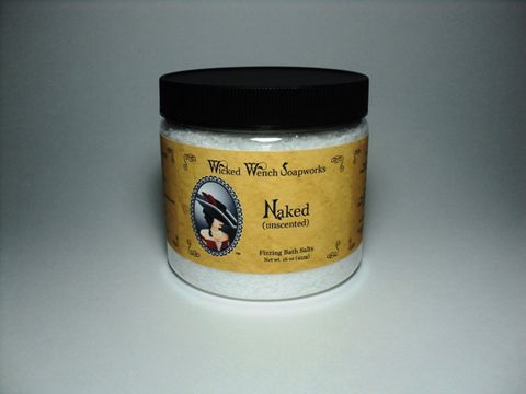 Naked,(Unscented),Bath,Salts,salt, bath, soften, fizzing