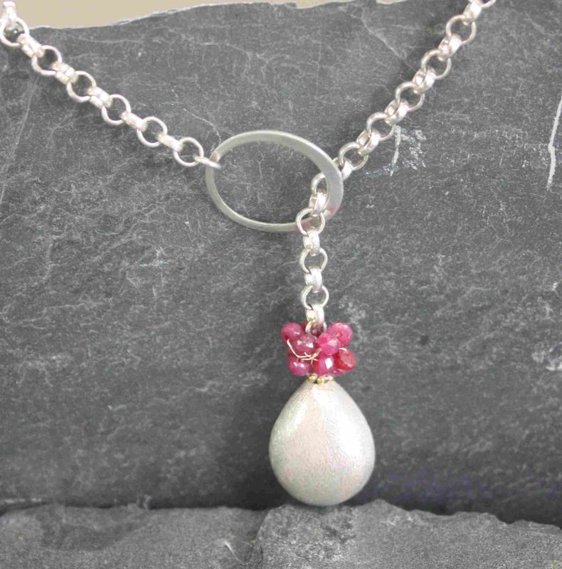 Pearl lariat necklace - product images  of 