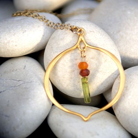 Orissa,necklace,orrissa, gold, carnelian, colorful, gemstones, villain, necklaces, causal, special, gift, the artisan group