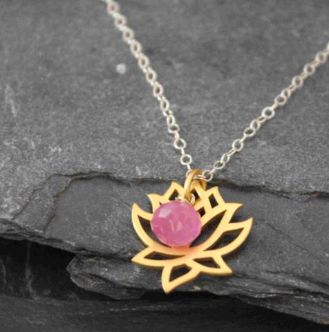 New,beginnings,Lotus,pink, yoga, yogini, blessings, hand made, jewelry