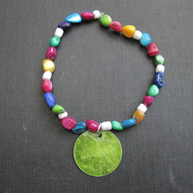 Mother of Pearl Colorful Stretch 