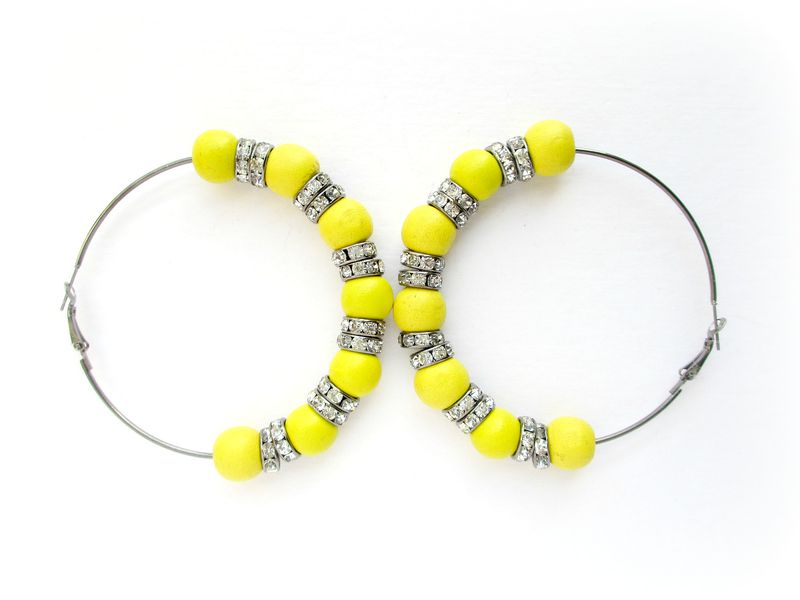 Banana Boat Hoop Earrings - product images  of 
