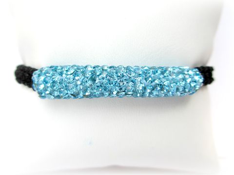 Blue,Pave,Bracelet,,Adjustable,baby blue beaded bracelet,light blue pave bracelet,blue pave bracelet,beaded stretch bracelet,baby blue,light blue