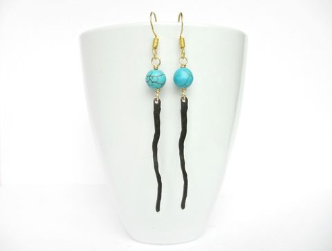 Turquoise,Stick,Earrings,stick earrings,turquoise earrings,drop earrings,skinny earrings