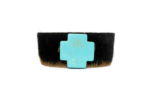 Cow,Leather,and,Cross,Stone,Cuff,cow leather cuff,leather cuff,cross cuff,cuff bracelet,leather bracelet