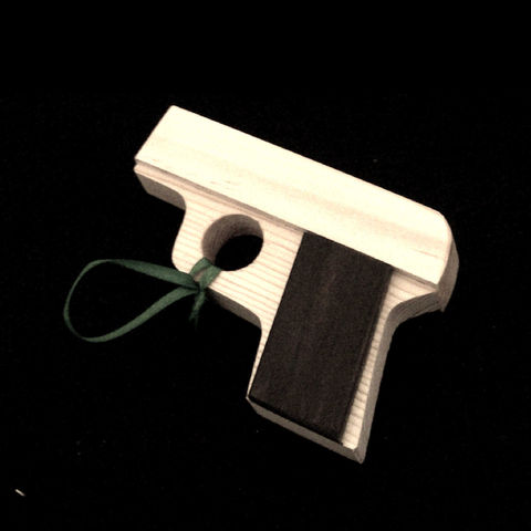 Handgun,shaped,Christmas,ornament,,gun,pistol,Christmas ornament, handgun ornament, gun ornament, pistol ornament, weapon ornament, handgun decoration, pistol decoration, gun decoration