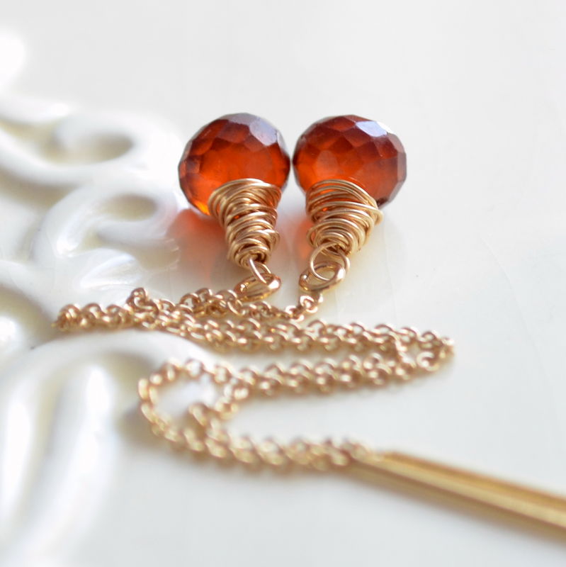 Threader Earrings Collection livjewellery