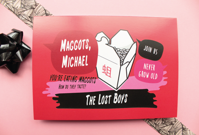 The Lost Boys Birthday Card