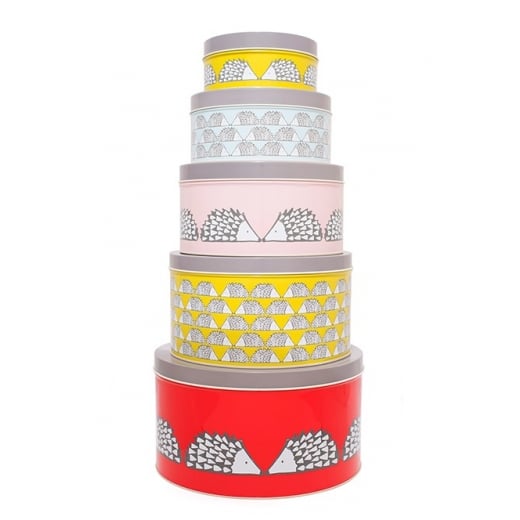 Scion Spike Cake Tins Stack of Five