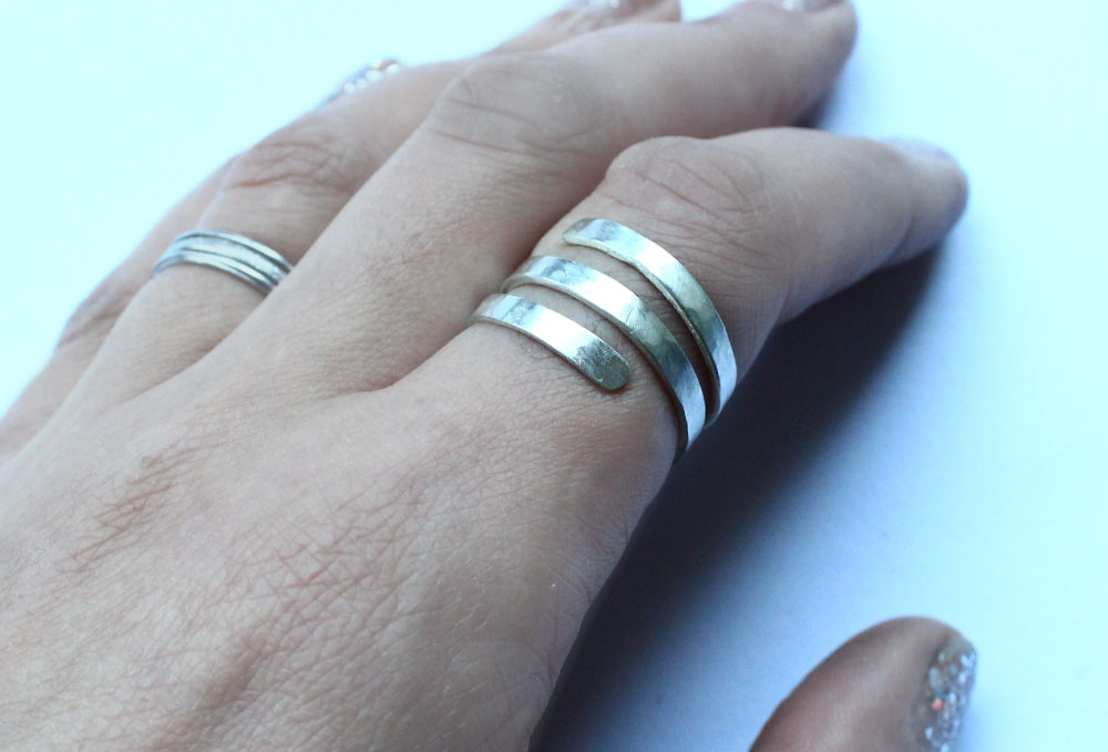 Sterling Silver Wraparound Ring