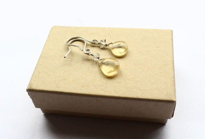 Herkimer Diamond Earrings