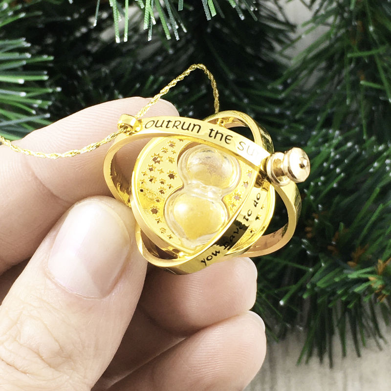 Harry Potter Timeturner And Snitch Ornament Set Pinz N Thingz
