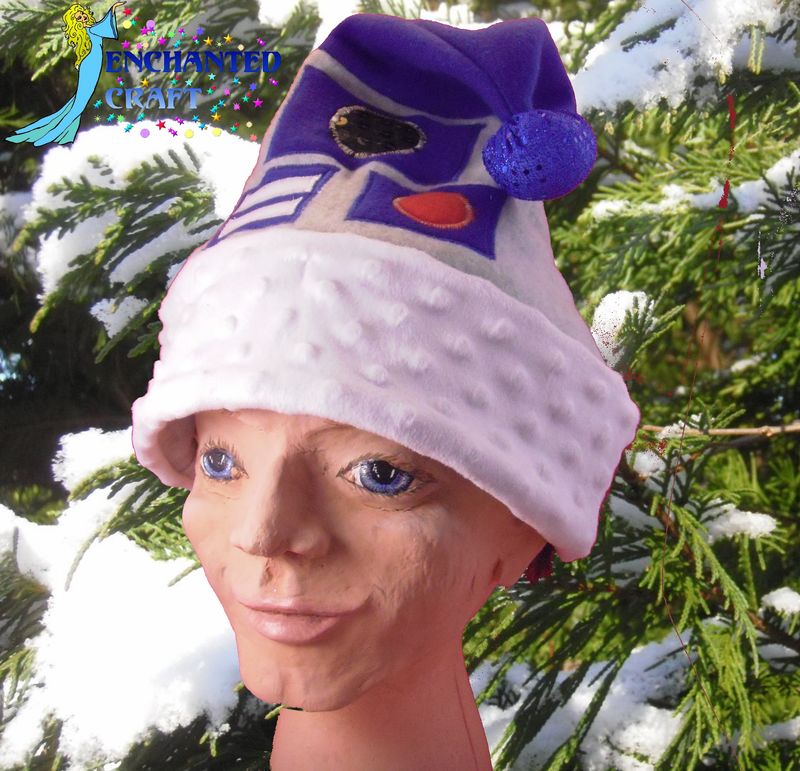 Purple sale christmas hat