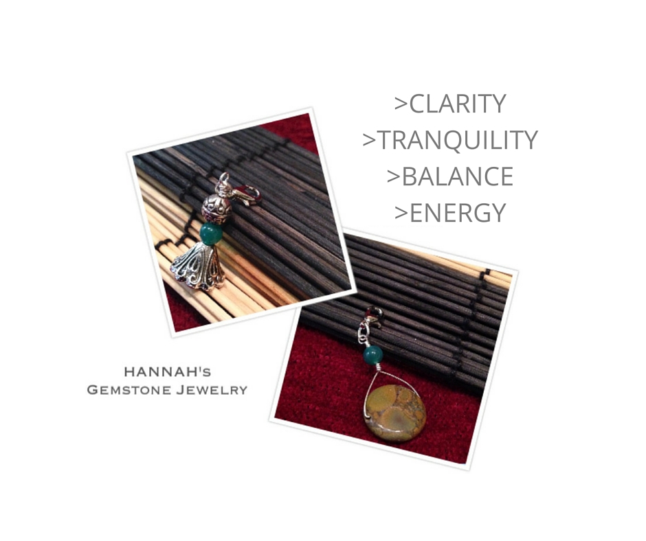 Hannah's Gemstone Jewelry Zipper Pulls