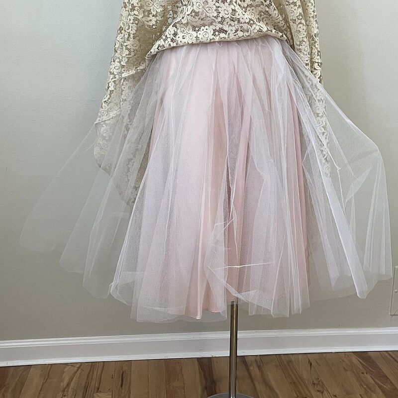 Vintage 50s Silver Lace Sparkle Party Dress    35b/26w - product image
