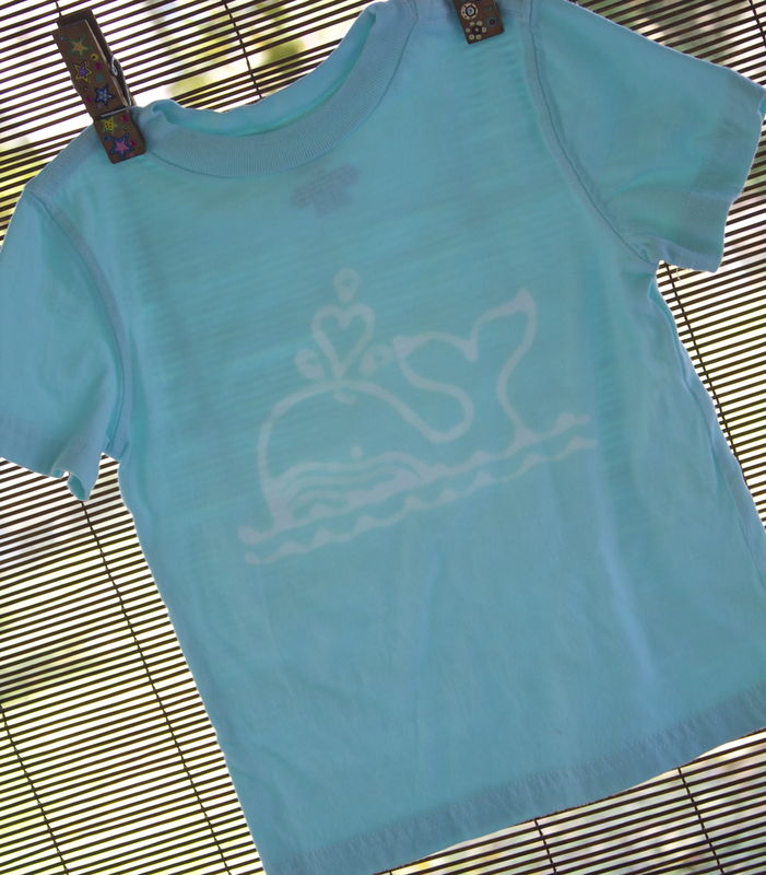 Josie the humpback whale - hand dyed t-shirt original design - product images  of 