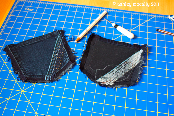 Custom pod of whales from your favorite jeans (~3 whales depending on jeans) - product image