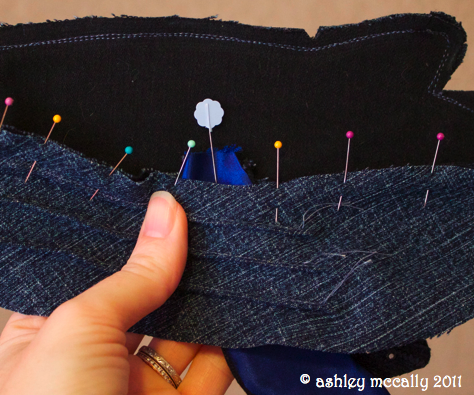 Custom pod of whales from your favorite jeans (~3 whales depending on jeans) - product image