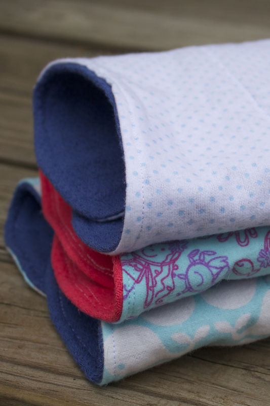 Ocean burp cloth set of 3 - product image