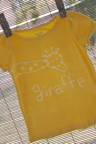 Tip-top,the,Giraffe,-,hand-dyed,t-shirt,original,design,front,and,back,multiple,colors,available,tshirt,giraffe,yellow,kids_shirt,animals, safari,birthday_gift,baby_shower_gift