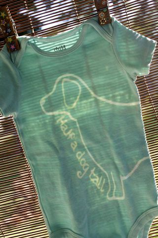 Gus,the,dachshund,-,hand,dyed,onesie,original,design,front,and,back,dogs,hot_dog,weiner_dog,funny dog shirt