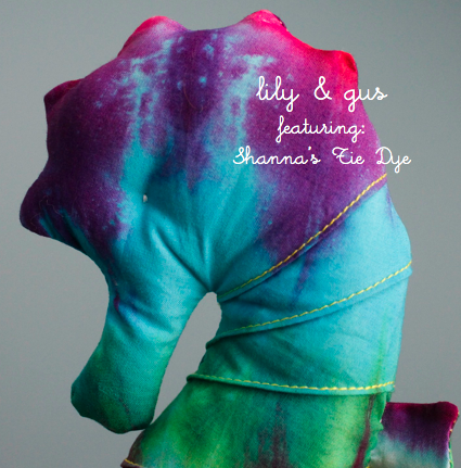 Tie dye lily & gus/Shanna's Tie Dye seahorse (small) - product image