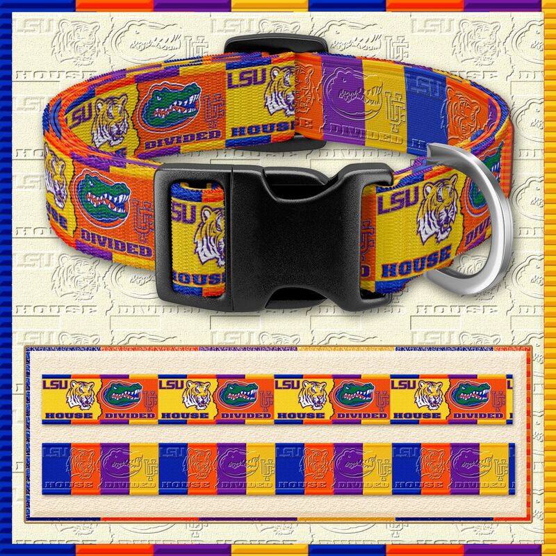 School, University, Team Custom Fundraising Basically Custom Design Services Designed Pet Dog Cat Collar Leash Key Fob - product image