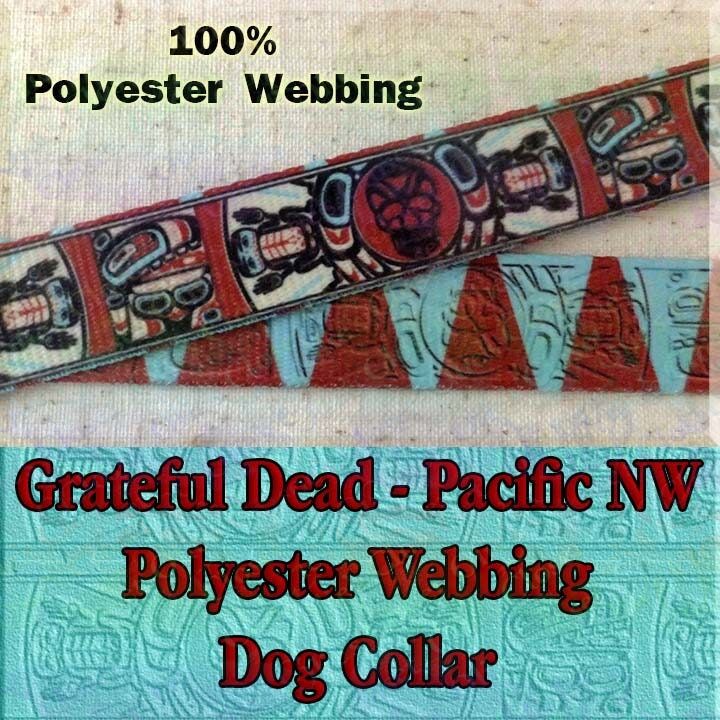 Pacific Northwest Circa 73-74 Believe It If You Need It Designer Dog Collar - product image