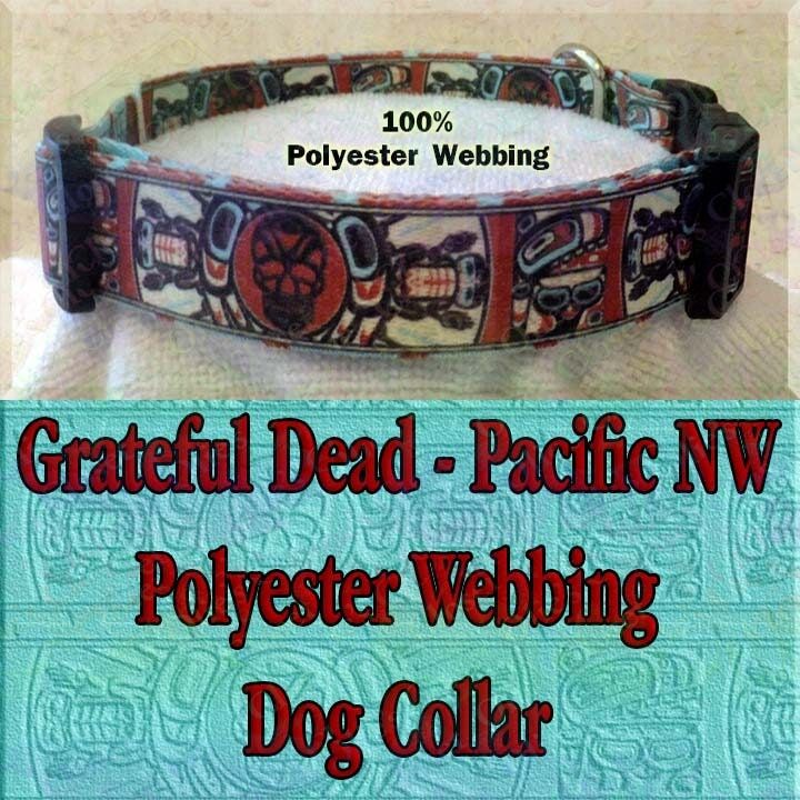 Pacific Northwest Circa 73-74 Believe It If You Need It Designer Dog Collar - product image