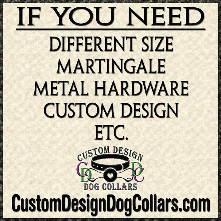 Pacific Northwest Circa 73-74 Believe It If You Need It Designer Dog Collar - product image