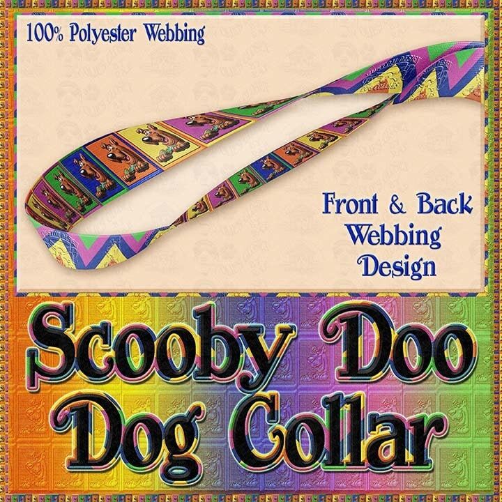 Marmaduke Scooby Doo Polyester Webbing Designer Dog Collar - product image