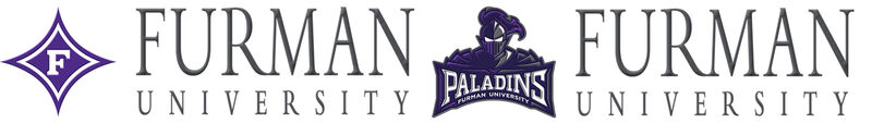 Furman University Paladins Custom Designed Grosgrain Ribbon - product image