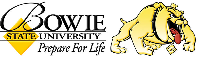 Bowie State University Bulldogs Custom Designed Grosgrain Ribbon - product image