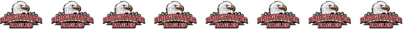 Bridgewater College Eagles Custom Designed Grosgrain Ribbon - product image