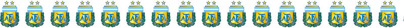 Argentina Soccer Team No2 Grosgrain Ribbon Custom Printed by the Yard - product image