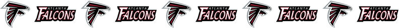 Atlanta Falcons Grosgrain Ribbon Custom Printed by the Yard - product image