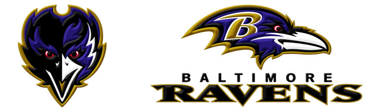 Baltimore Ravens Grosgrain Ribbon Custom Printed by the Yard - product image
