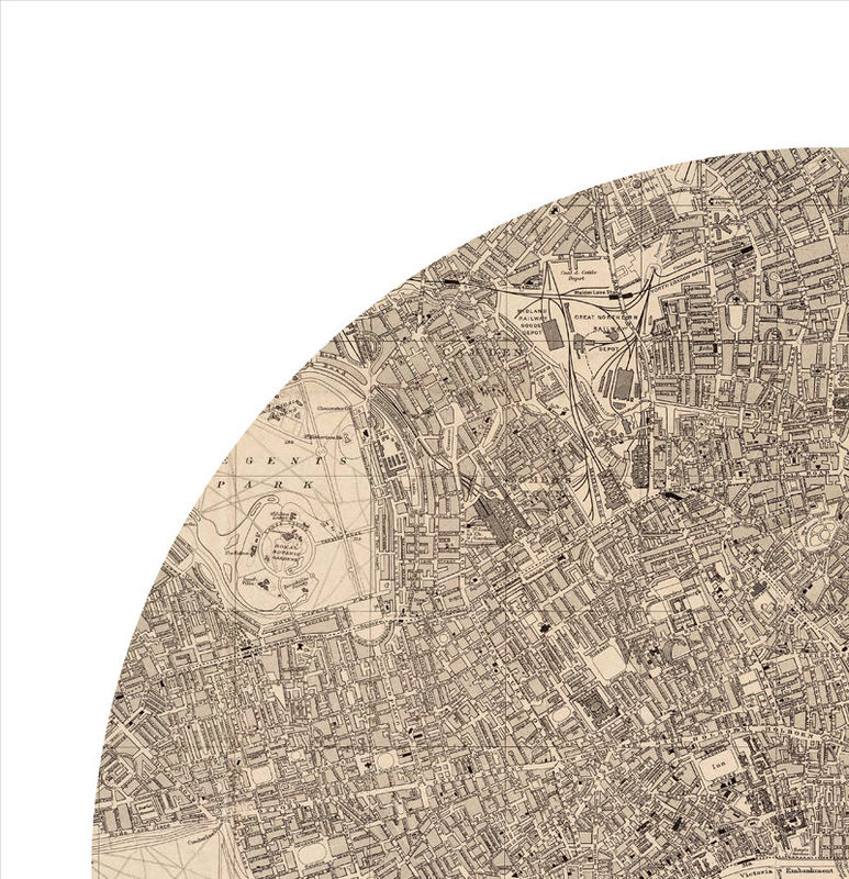 LONDON city poster city map poster print VINTAGE MAPS AND PRINTS