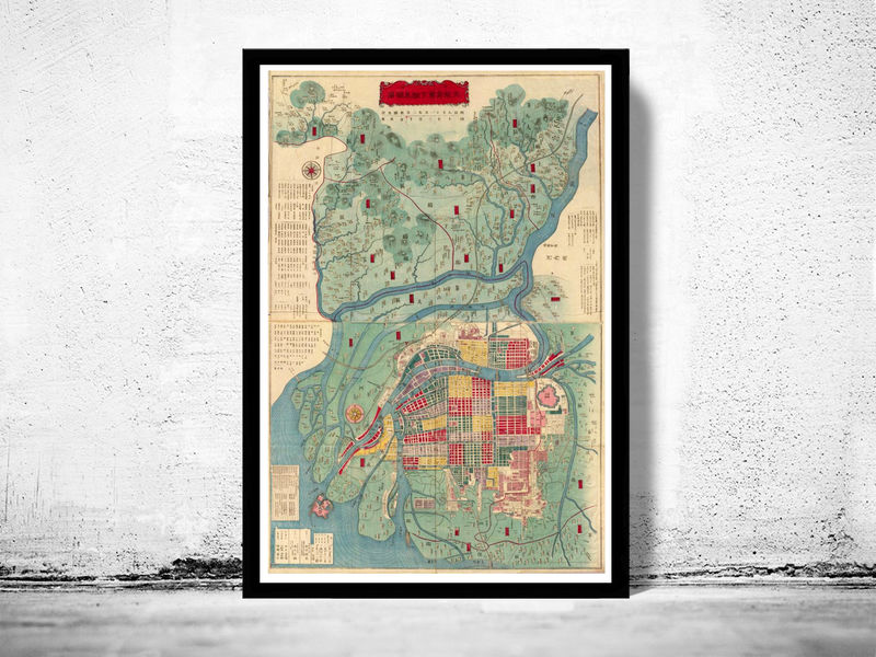 フランスアンティーク　MAP 71JvELZ9BSL._UF894,1000_QL80_.jpg