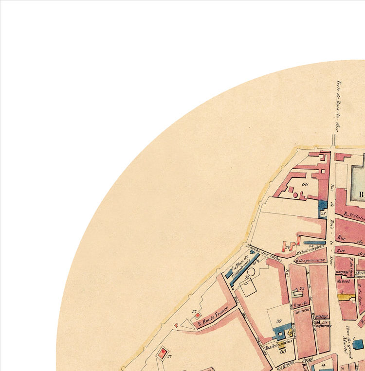 MAASTRICHT city poster city map poster print VINTAGE MAPS AND PRINTS