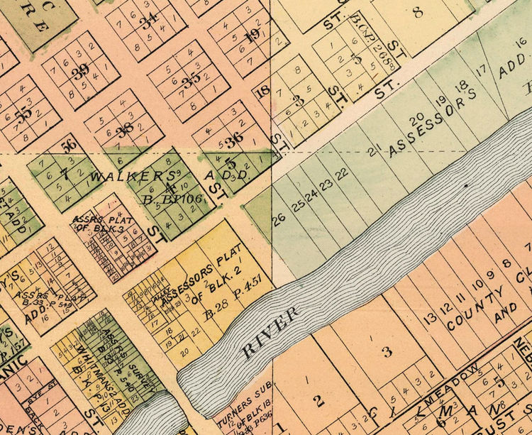 Old map of Belvidere Illinois 1886 Vintage Map Wall Map Print VINTAGE