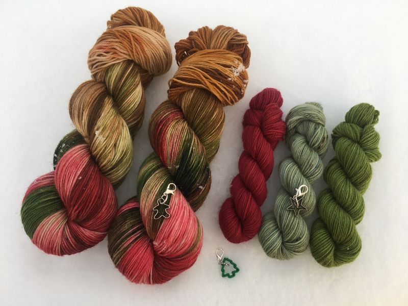 Highland Yuletide Sock Set ~ Outlander Inspired - product images