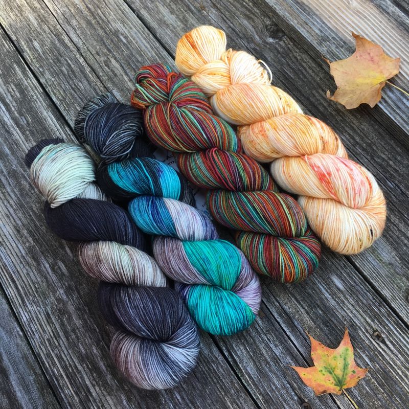Autumn Rainbow on Halloween Kit - product images