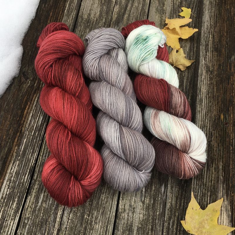 Red Barn in Winter KIT - product images