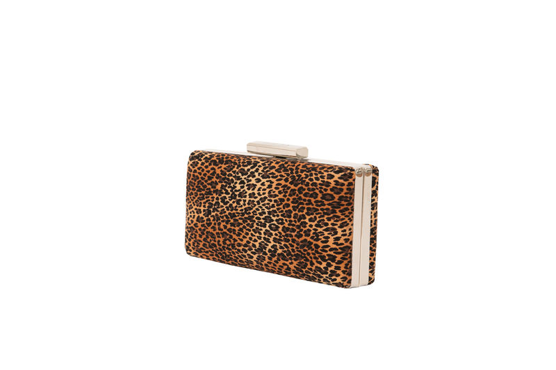 Leopard print clutch uk Clearance