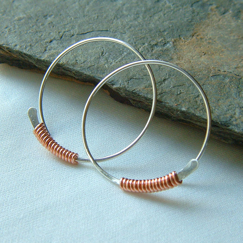 Metal hot sale hoops large